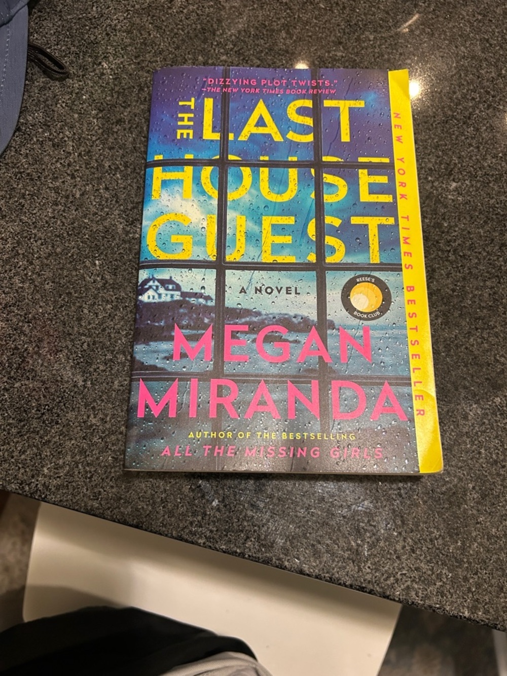 Megan Miranda "The Last House Guest" Paperback - Blue, Yellow, Pink